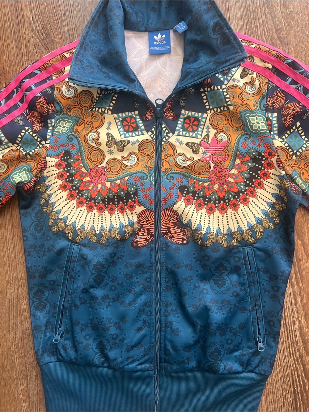 Adidas X Farm Rio Borbomix Zip-Up Jacket